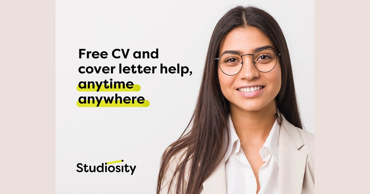 Free CV and Cover letter help Anytime Anywhere with Studiosity