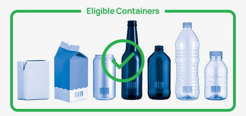 Eligible containers 