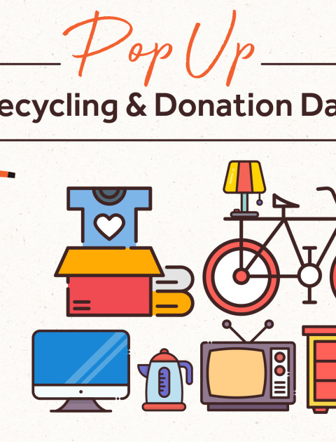 Pop Up Recycling & Donation Day