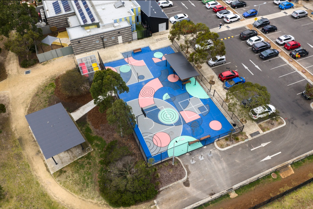 Manor Lakes outdoor youth space
