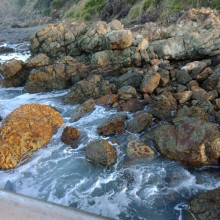 Rocks at a beach