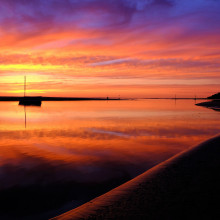 Isabelle Dawson - Sunset at Barwon Heads