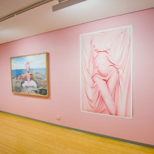 Honey Long & Prue Stent’s Venus Milk (2015) on the left and Scallop (2017) on the right. Photography: EP Group Australia