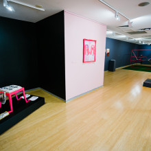 PINK Installation view of the main gallery - Photography: EP Group Australia