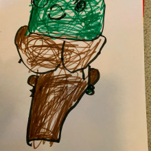 Benji Age 5. Baby Yoda