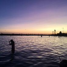 Lauren Holmes - Beach sunset - Williamstown