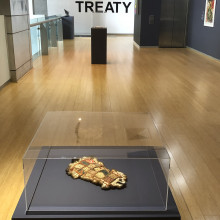 TREATY exhibition installation image 2021