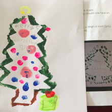 Peta-dee. Age 10. Christmas Tree