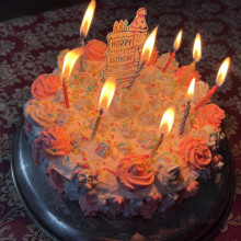 Shanum age 12. 12th bday cake