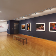 Image credit: Sunil Gupta 'The New Pre-Raphaelites' exhibition installation at Wyndham Art Gallery 2024. Images courtesy of the artist and Autograph Gallery London.