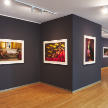 Image credit: Sunil Gupta 'The New Pre-Raphaelites' exhibition installation at Wyndham Art Gallery 2024. Images courtesy of the artist and Autograph Gallery London.