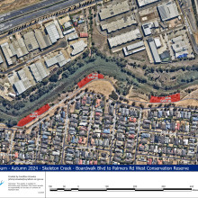 Skeleton Creek – Boardwalk Boulevard to Palmers Road West Conservation Reserve, Point Cook