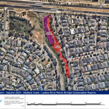 Skeleton Creek – Leakes Road to Morris Road East and West Conservation Reserves, Truganina
