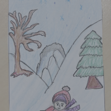 Eva age 8
