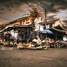 Market landscape by Stephen Tayler
