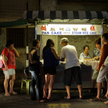 Night market delights Penang, Malaysia by Lynnel Hoare