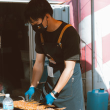 Skewer Grill Master by Vickey Nagamany