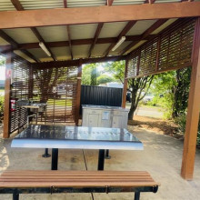 Werribee South Beach BBQ area