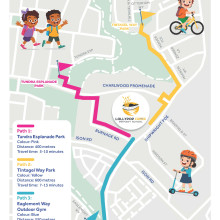 Active Travel Map – Riverwalk Primary School Active Travel Map – Riverwalk Primary School