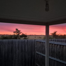 After Sunset by Kyra age 8