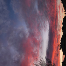 Sunset Sky by Eva, age 10