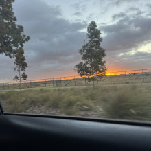  Sunset in Wyndham by Kayna, age 10