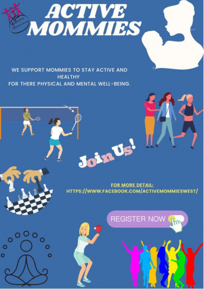 Active Mommies Badminton and Table Tennis