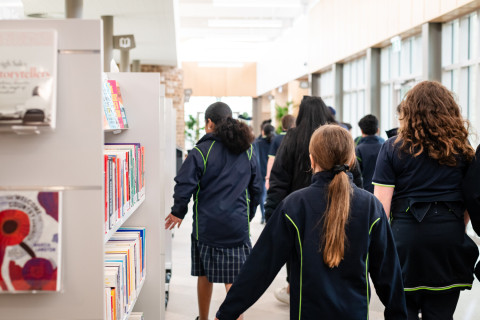 Students in Truganina Community Centre