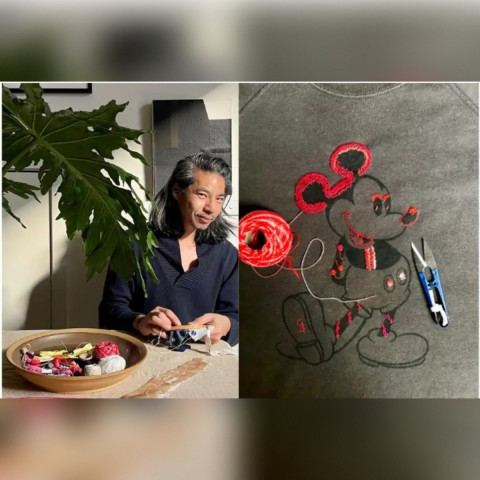 Tapestry of Culture X PayPal Melbourne Fashion Festival - Hand Embroidery to Upcycle/Customize a Garment workshop with Phong Chi Lai