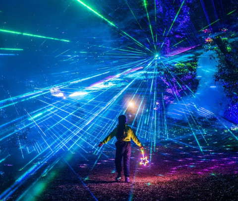 Laser Trail Social Media