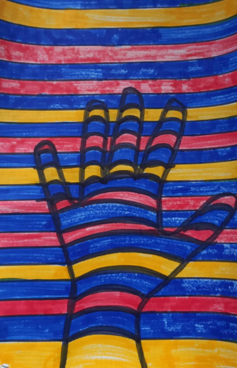 3D Hand Optical Illusion