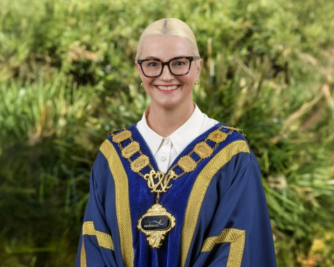 Mayor, Councillor Mia Shaw