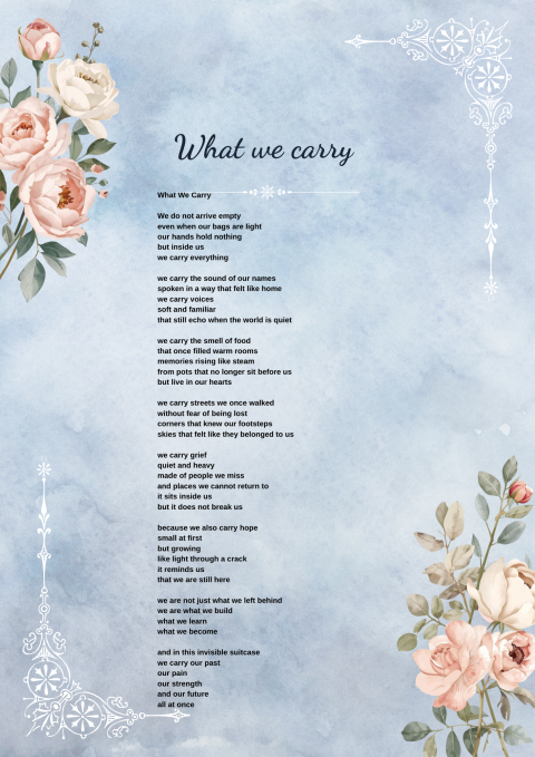 what we carry poem