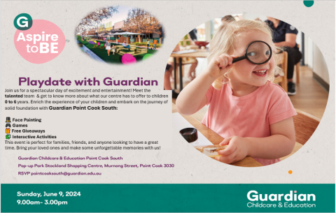 Play Date with Guardian, Point Cook South