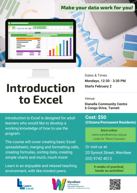 Introduction to Excel Course