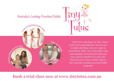 Tiny Tutus Preschool Ballet