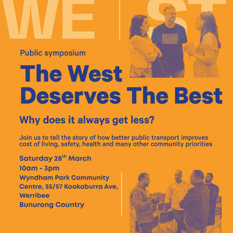 The West Deserves the Best - Community Symposium