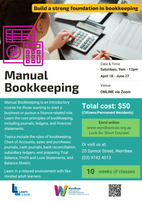 Manual Bookkeeping Course
