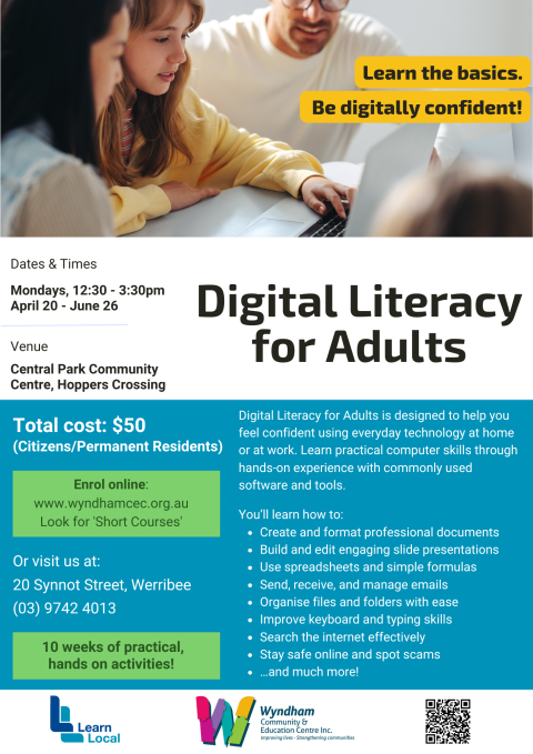 Digital Literacy for Adults