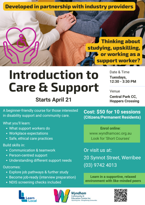 Introduction to Care & Support Course