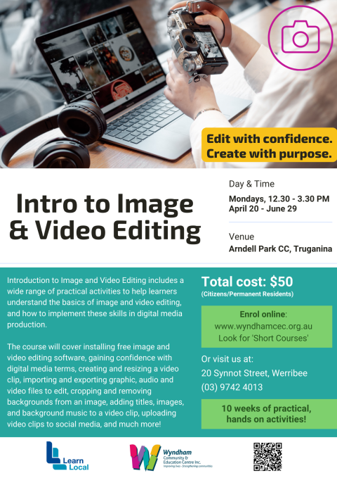 Introduction to Image and Video Editing