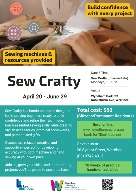 Sew Crafty Course