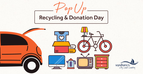 Pop Up Recycling & Donation Day at Hoppers Crossing