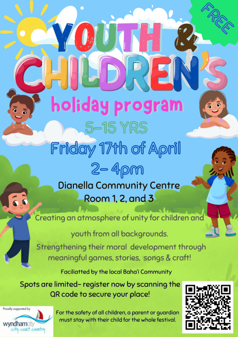 Youth and Children Holiday Program 5-15yrs