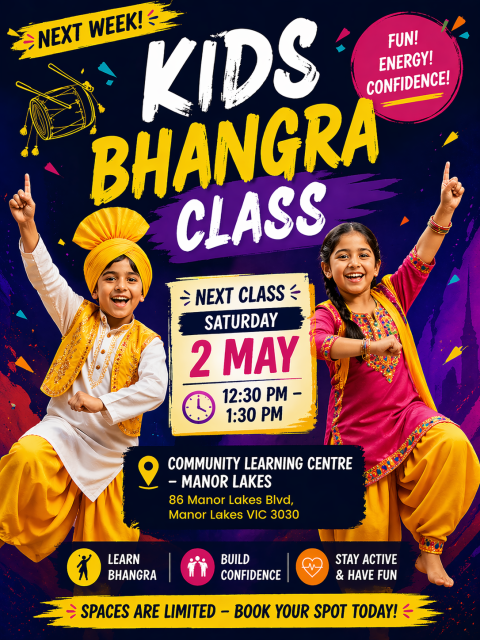 Kid’s Bhangra class