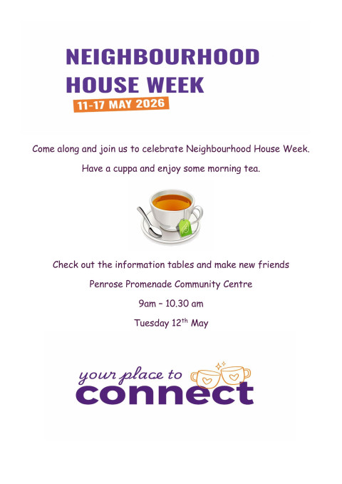 Neighbourhood House Week Morning Tea