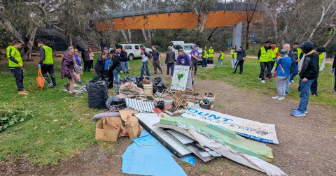 Litter Blitz Wyndham Community Clean Up And BBQ