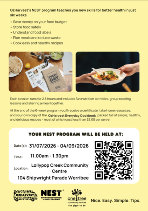 OzHarvest's Nest Program