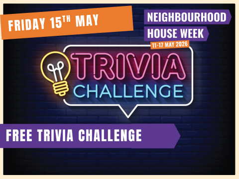 Neighbourhood House Week at Iramoo - FREE Trivia Challenge