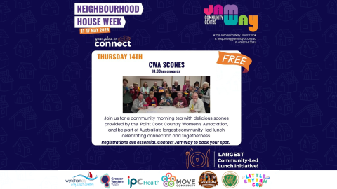 Neighbourhood House Week Morning Tea 